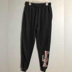 Hard Rock Cafe black joggers